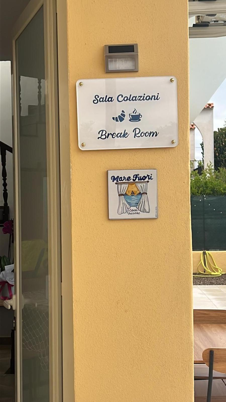 קאפוטרה Casa Vacanze Mare Fuori מראה חיצוני תמונה